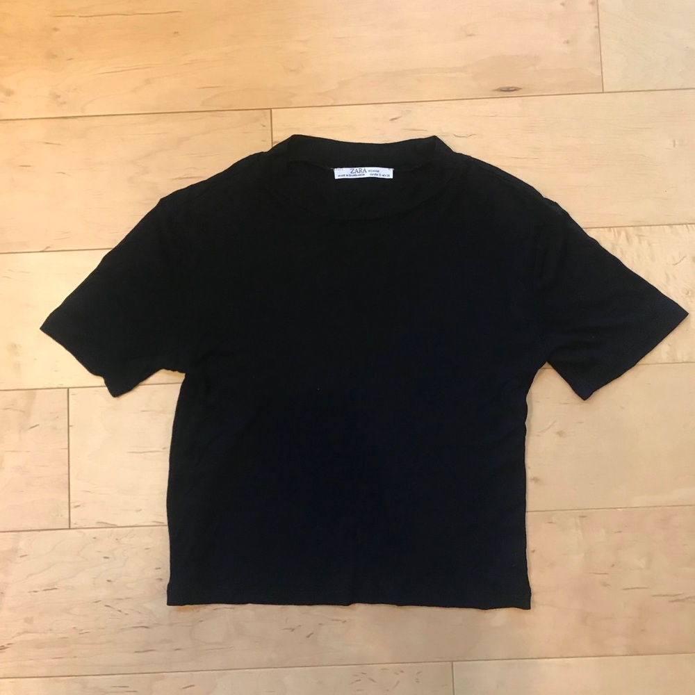 Black tee from Zara